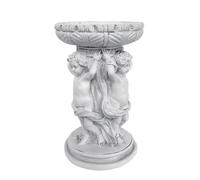Hjatirace Angel Statue Flower Pot, Estructura, 17x19.5x29.5 Cm, Plantador De Jardín Vintage, Soporte De Plantas De Decoración De Ángeles, Aspecto De Escultura Artística, Al Aire Libre, Patio, Patio