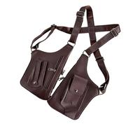 Hjatirace Bolso Hombre | Mochila Ajustable Antirrobo Multi-Bolsillo con Correa Regulable - Ajustable Bajo El Brazo,Para Colegio Oficina Viajes Acampadas Caminatas Trabajo