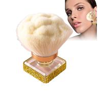 Hjatirace Brocha de Difuminado para Maquillaje,Brocha de Maquillaje Para Polvos Sueltos - Herramienta Multifuncional Para Manicura Y Limpieza De Uñas