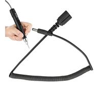 Hjatirace Cable de Alimentación para Torno de Uñas Eléctrico - Ligero y Compatible - Cable de Motor de Repuesto para Máquina de Uñas,Para Mujeres Principiantes Belleza Profesional Hogar Salón Estudio