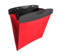 Hjatirace Cubo De Basura Para Coche - Piel De PU A Prueba De Olores - Contenedor De Desechos Para Vehículo - Para Sedán Minivan SUV Desplazamientos Viajes Salidas Familiares Excursiones Cortas Camping