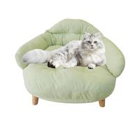 Hjatirace Dog Sofa Bed, Comfortable Dog Bed Legs, Couch Dog Bed, Soft Pet Couch Chair Breathable Cat Nest Bed, Breathable Nest Bed, Easy To Use, Portable for Living Room Bedroom