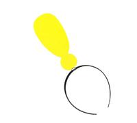 Hjatirace Halloween Headgear, Diadema de punta de flecha | Funny Miss Arrowhead Band de cabello,Accesorios elásticos para el cabello novedoso, casco de juego para productos de fotos de productos de
