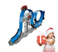 Hjatirace Juegos de Pistas de Carreras para Coches Slot | Juego Educativo Magnético de Vehículos | Pista Magnetica para Coches De Carreras - para Niños y Niñas Regalos Cumpleaños Aula Premios Navidad