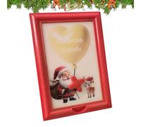 Hjatirace Marco de Fotos Dispensador de Caramelos,Decoración Navideña para el Hogar con Pomo,Marco de Fotos Dispensador de Aperitivos - Para Mesa De Fiesta Salón Dormitorio Cocina Repisa Ventana