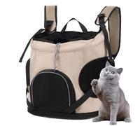 Hjatirace Mochila Transportín para Mascotas,Accesorios Transpirables Multifuncionales Portátiles para Mascotas - Mochila De Perros,para Viajes Veterinario Corte Uñas Transporte Aeropuerto Taxi