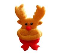 Hjatirace Parches de Navidad para planchar | Suave felpa para coser decoración del hogar, parches de ropa de Navidad de Papá Noel, para el hogar, interior, tienda, familia, amigos, niños y adultos