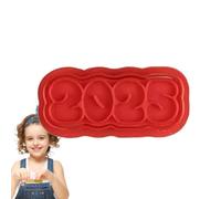 Hjatirace Sello de galleta de feliz año nuevo,Cortadores de galletas de año nuevo chino | Sellos para galletas moldeadoras de,Molde para del Festival de Primavera, cortadores para