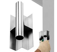 Hjatirace Sheetrock Tools - Espátula de acero inoxidable de alta resistencia - Herramienta de enlucido de paneles de yeso - para construcción de mampostería, renovación del hogar, acabado de juntas