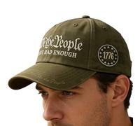 Hjatirace Sombrero Patriótico,Nosotros El Pueblo Ya Basta Gorras | Gorras Bordadas - para Exterior Camping Golf Ciclismo Eventos Deportivos Celebraciones Desfiles 4 de Julio Adultos Mujeres Hombres