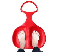 Hjatirace Trineo De Tabla De Nieve para Niños,Tablas De Esquí para Niños - Trineo de Nieve con Asas - de Flexible, Resistente al frío, para esquí en Invierno, Snowboard, Trineo al Aire Libre