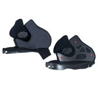 HJC Almohadillas para mejillas F100 Negro 40MM unisex