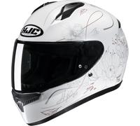 HJC C10 Epik Casco de señora, blanco/rosa, Talla S (55/56)