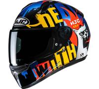 Casco Integral HJC C10 Fop Negro/Amarillo/AzulS Negro,Amarillo,Azul