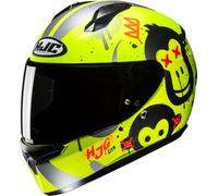 HJC Casco integral C10 Geti MC3HSF juvenil negro-amarillo XXS