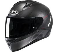 HJC C10 Inka Casco, negro-rojo, tamaño XL para Hombres