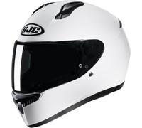 HJC C10 Solid Casco, Blanco, Talla XXS (52/53)