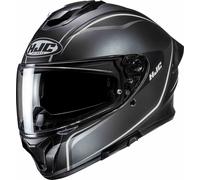 HJC C71 Quez Casco, blanco/antracita, Talla XL (60/61)