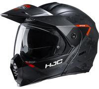 HJC C80 Bult casco, negro/rojo, Talla XS (53/54)