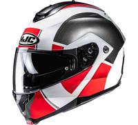 HJC C91N Jyn Casco, Negro/Blanco/Rojo, Talla XS (54/55)