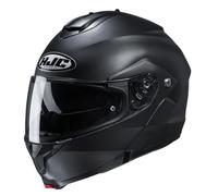 HJC C91N Sólido Casco Plegable (Negro Mate) Talla: L (59) Casco Plegable Negro