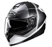 HJC C70N Alia Casco, negro-gris-blanco, tamaño XL para Hombres