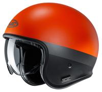 HJC Casco Jet Naranja/Negro/Antracita XS unisex