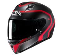 HJC C10 Elie Casco, negro-rojo, tamaño 2XL para Hombres