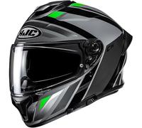 HJC, Casco Moto Integral C71 FABER Grey Green MC4, XS