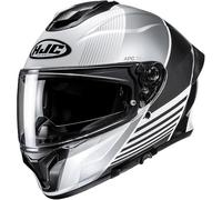 HJC, Casco Moto Integral C71 MORIX White Black MC5, M