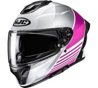 HJC, Casco Moto Integral C71 MORIX White Pink MC8, XS