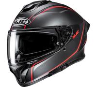 HJC, Casco Moto Integral C71 QUEZ Black Red MC1SF, S