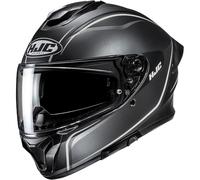 HJC C71 Quez Casco, blanco/antracita, Talla M (57/58)
