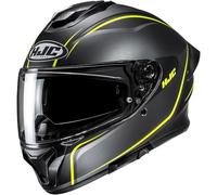HJC, Casco Moto Integral C71 QUEZ Black Yellow MC3HSF, XS