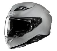 HJC F71 Solid Casco, gris, tamaño L para Hombres