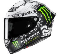 Casco Integral HJC RPHA 1 V2 CARBON SNOW DIABLO MC10SF
