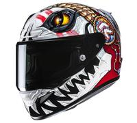 HJC, Casco Moto Integral RPHA 12 KEPINA White/Red MC1, S