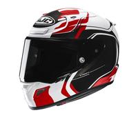 HJC RPHA 12 Lawin Casco, negro-blanco-rojo, tamaño L para Hombres