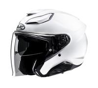HJC, Casco Moto Jet F31 SOLID Pearl White, M