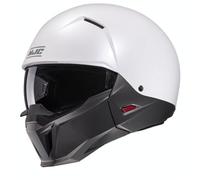 HJC i20 Solid Casco Jet, blanco, tamaño L para Hombres