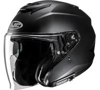 HJC i31 Solid Casco Jet, negro, tamaño 2XL para Hombres