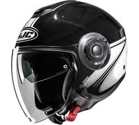HJC, Casco Moto Jet i40N VISION Black White MC5, XL