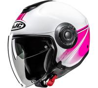 HJC, Casco Moto Jet i40N VISION White Pink MC8, L