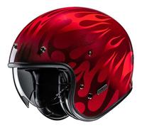 HJC, Casco Moto Jet V31 FIRO Red MC1, XL