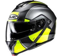 HJC, Casco Moto Modular C91N JYN Grey Yellow MC3HSF, XS