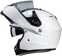 Casco de moto abatible HJC casco C91N Solid blanco perla XL