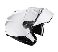 HJC, Casco Moto Modular i91 SOLID Pearl White, L