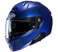 HJC, Casco Moto Modular i91 Solid Semi Flat Metallic Blue, XL