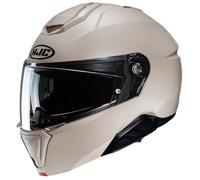 HJC, Casco Moto Modular i91 Solid Semi Flat Sand Beige, S