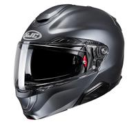 HJC, Casco Moto Modular RPHA91 Solid Semi Flat Anthracite, L